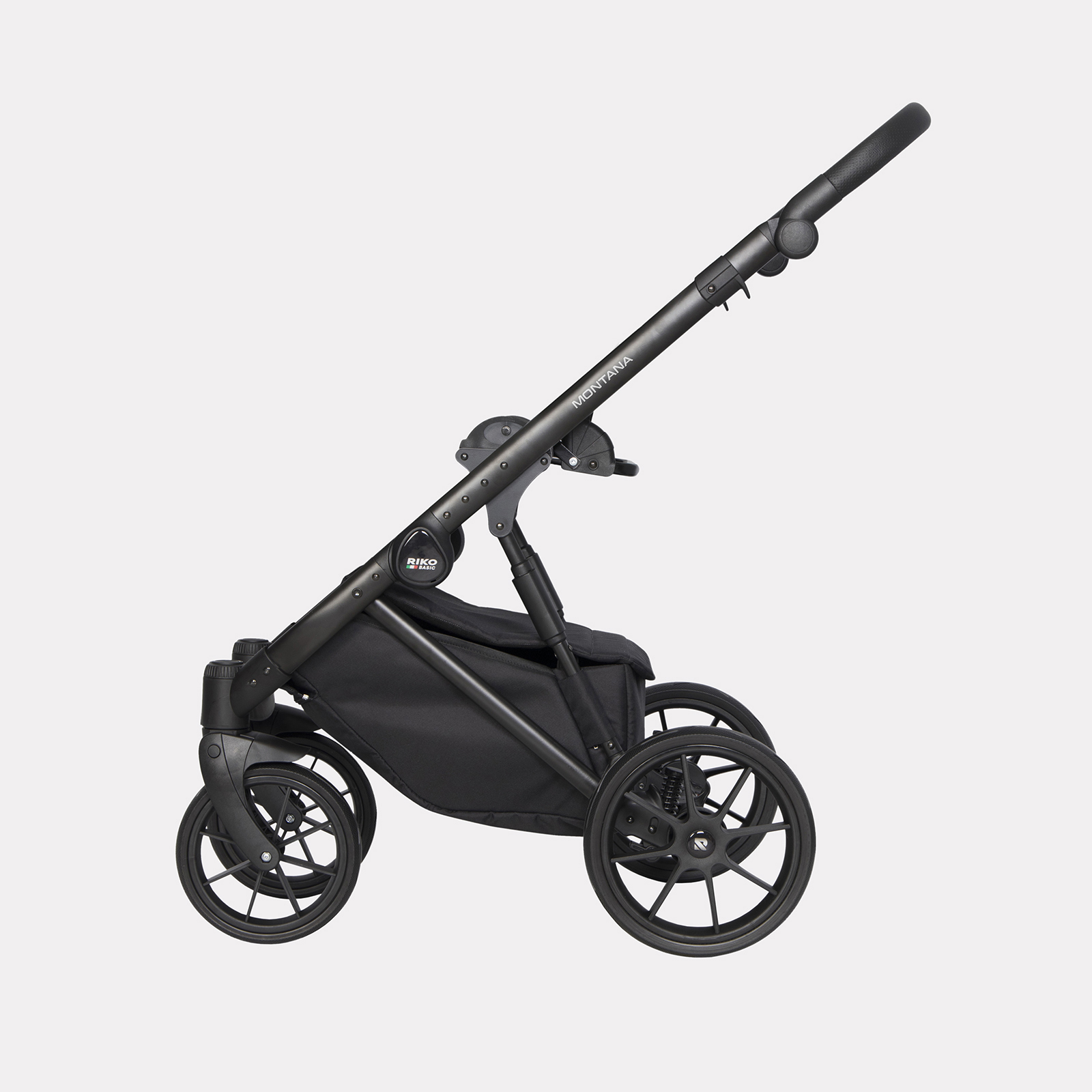 Коляска 2в1 Riko Basic Montana Ecco серый - фото 12