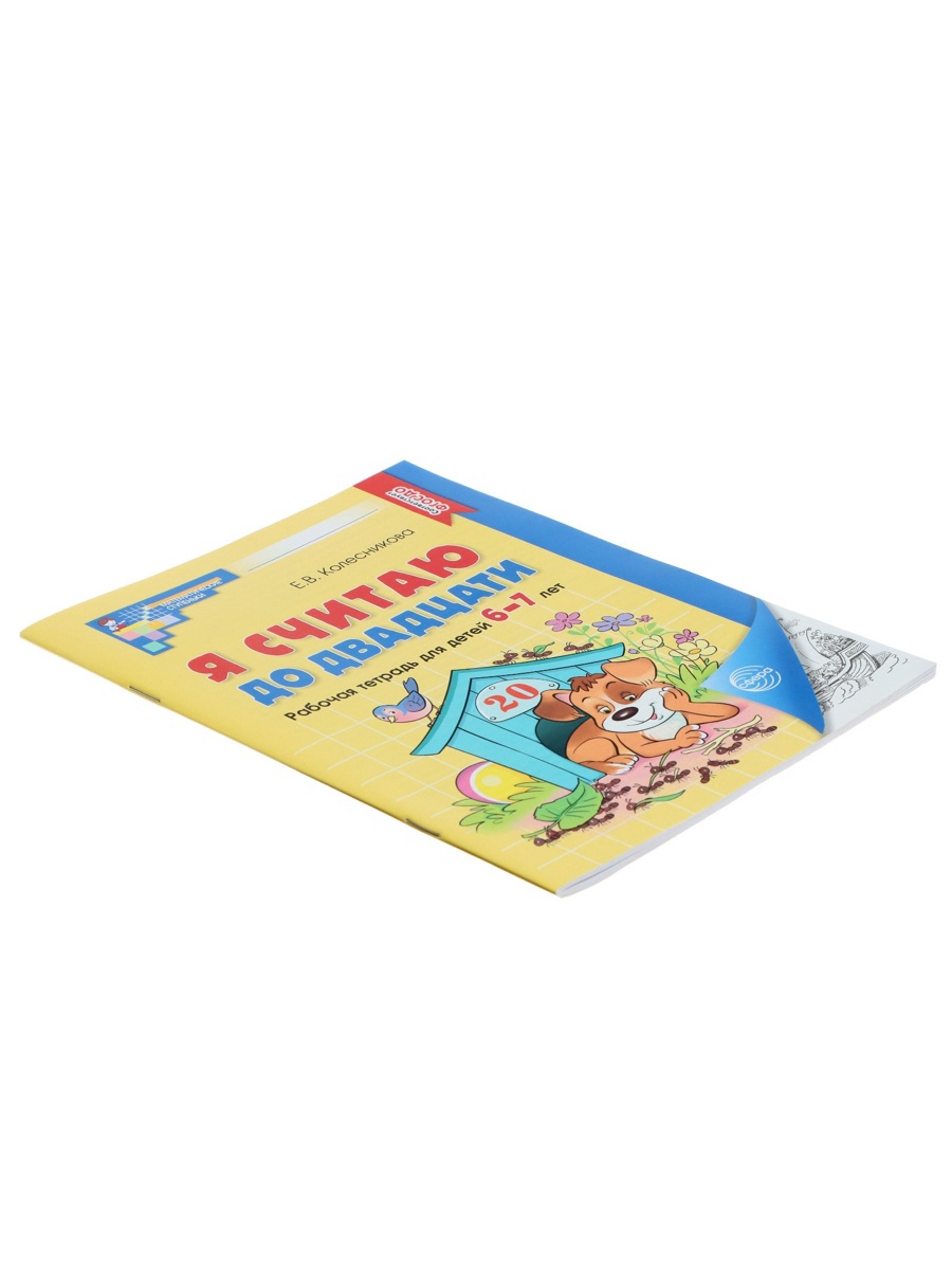 Рабочая тетрадь Сфера Я считаю до двадцати для детей 6-7 лет - фото 20