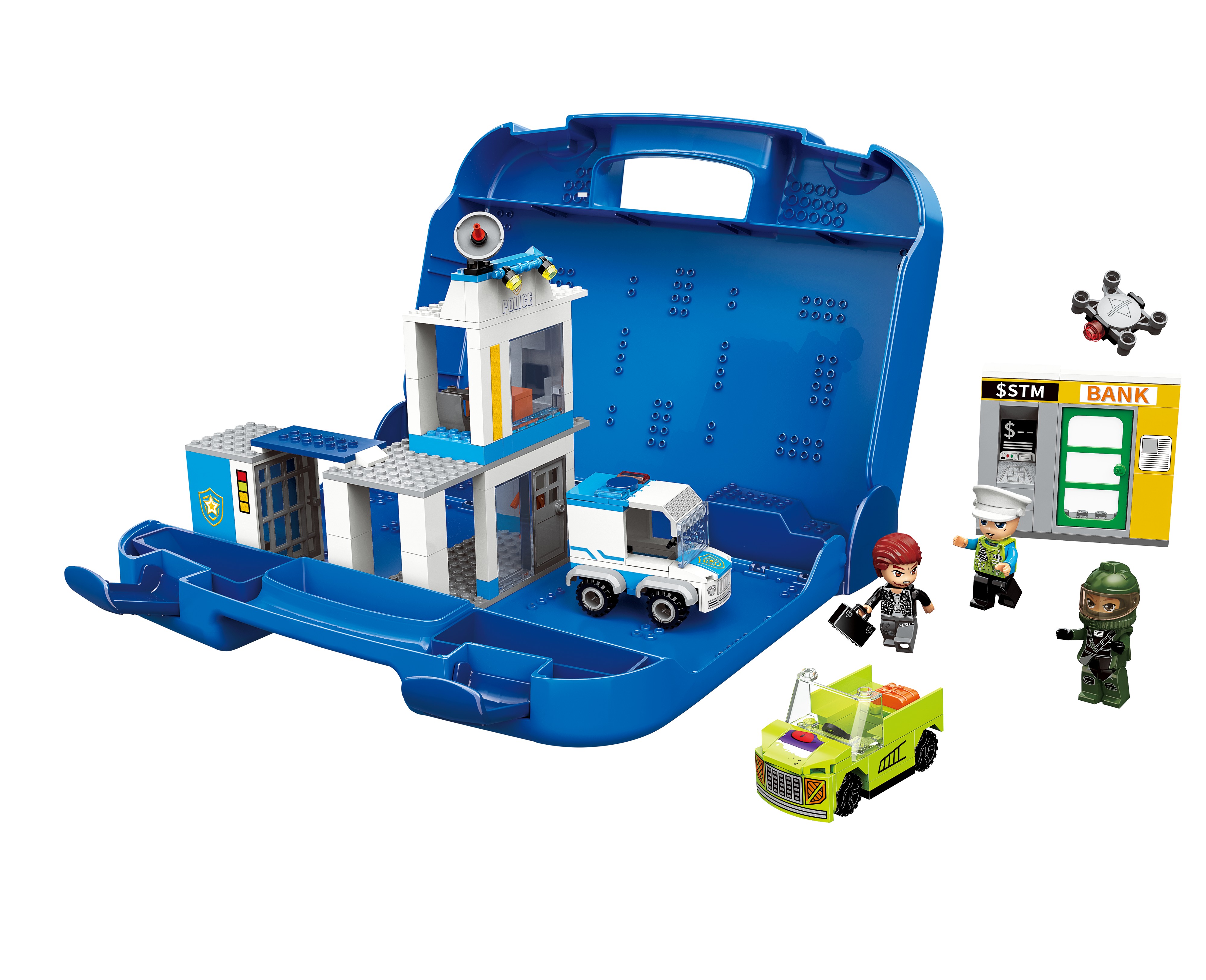 Конструктор QMAN Полиция 232 дет. - фото 2