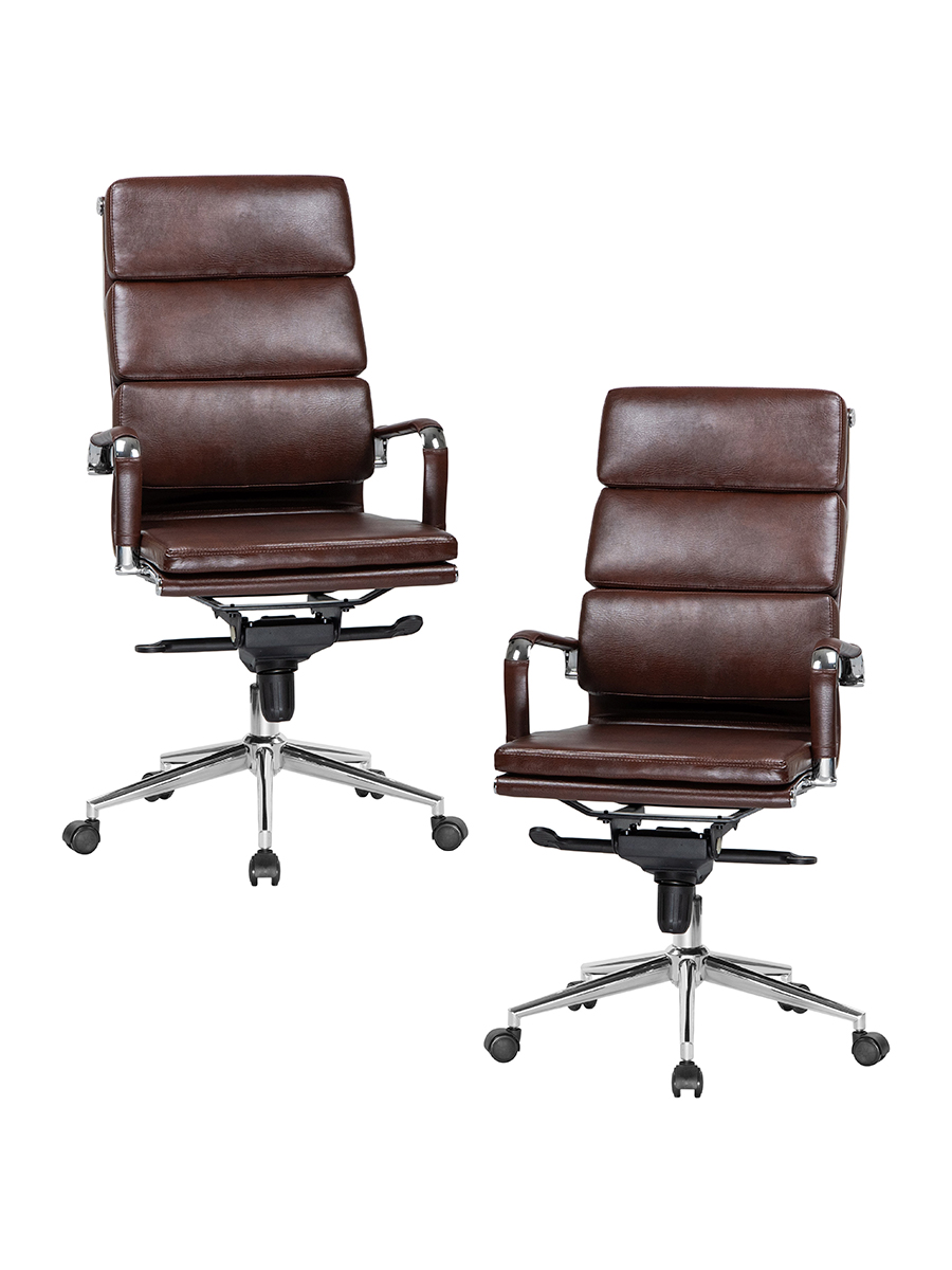 Компьютерное кресло DOBRIN коричневый - фото 1