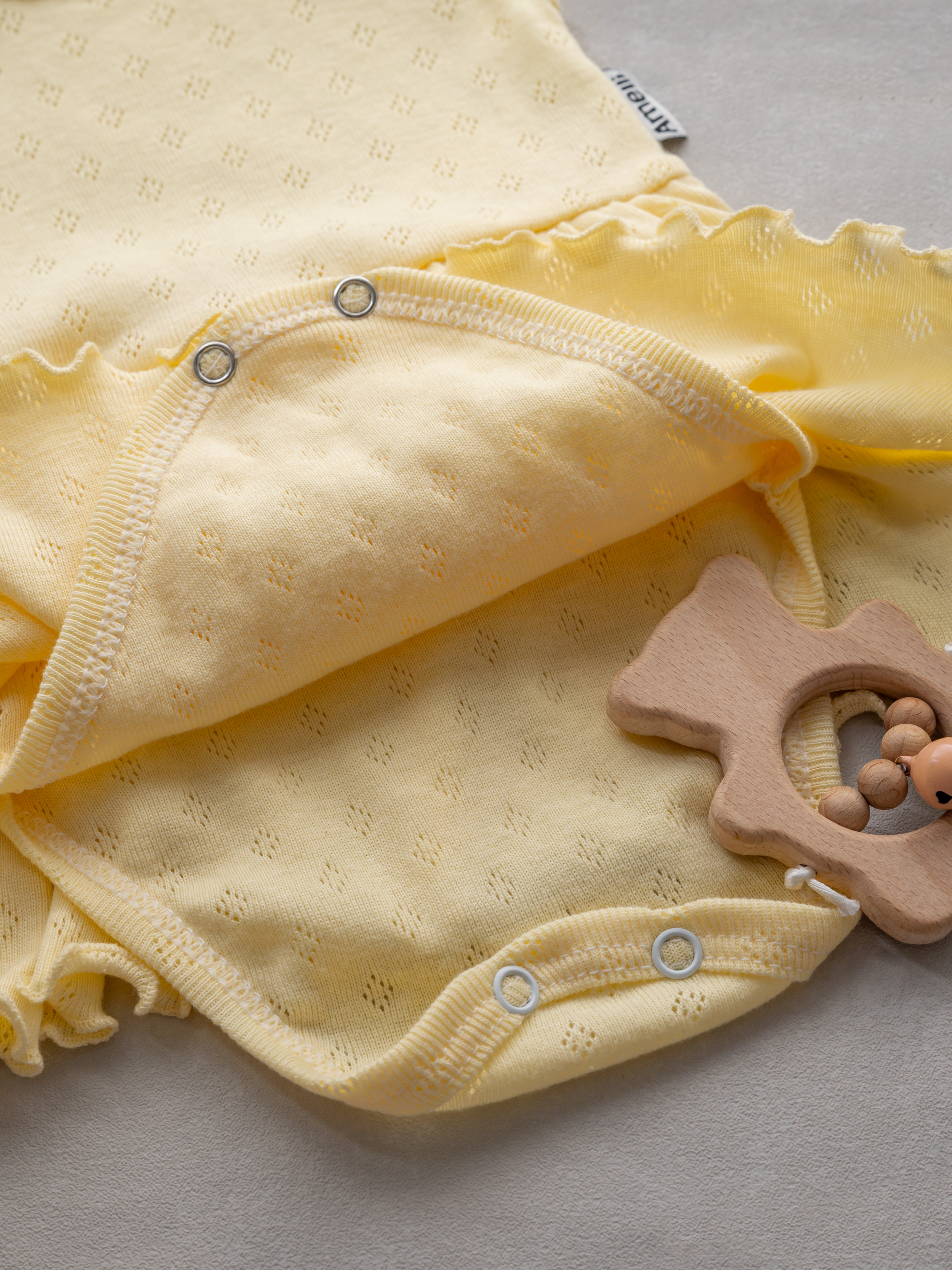 Боди-платье Amelli 290.050.0.0.044жел - фото 4