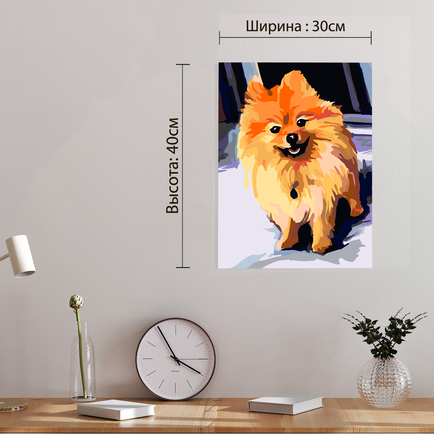 Картина по номерам Red Panda - фото 7