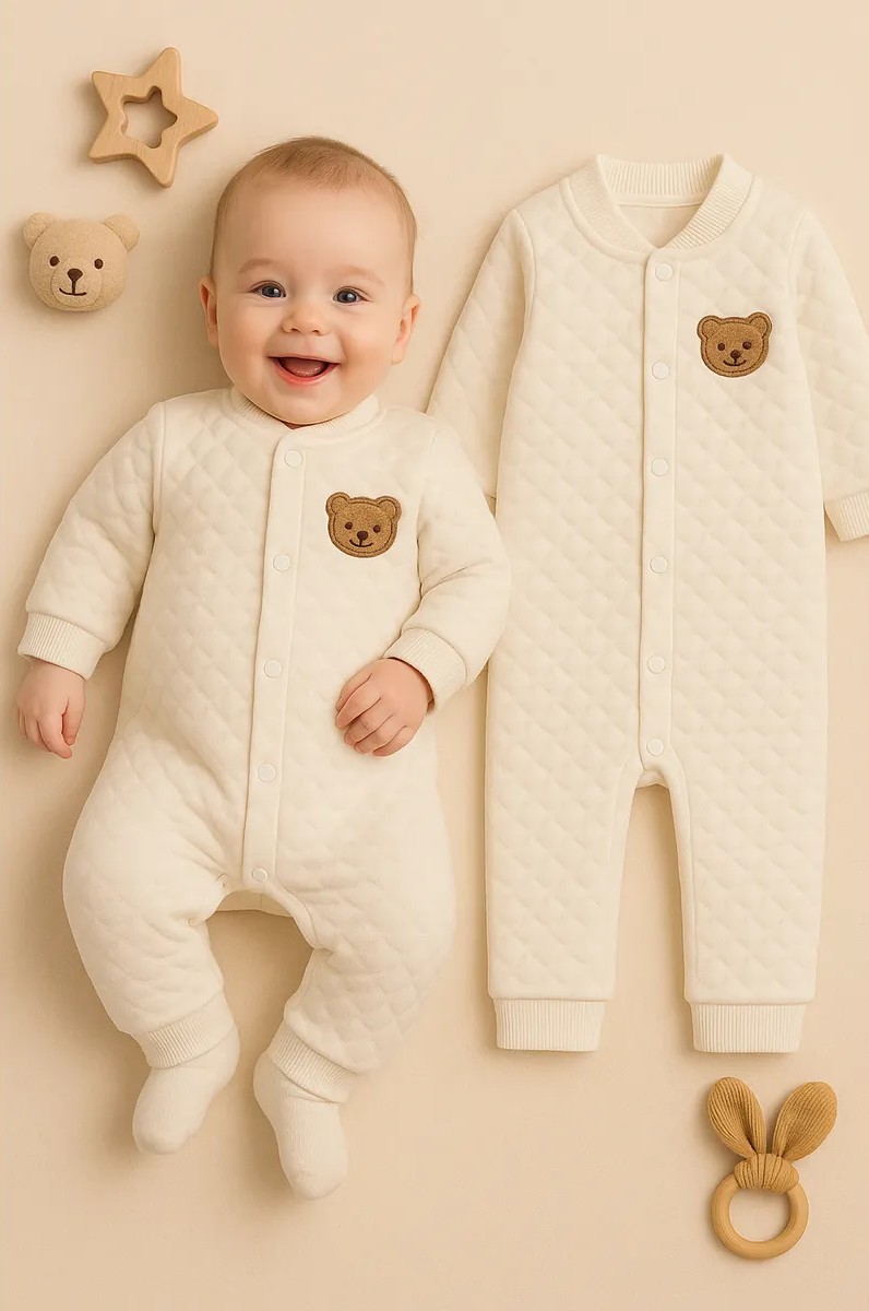 Комбинезон утепленный Mark Formelle (Марк Формэль) 14009/молочный - фото 2