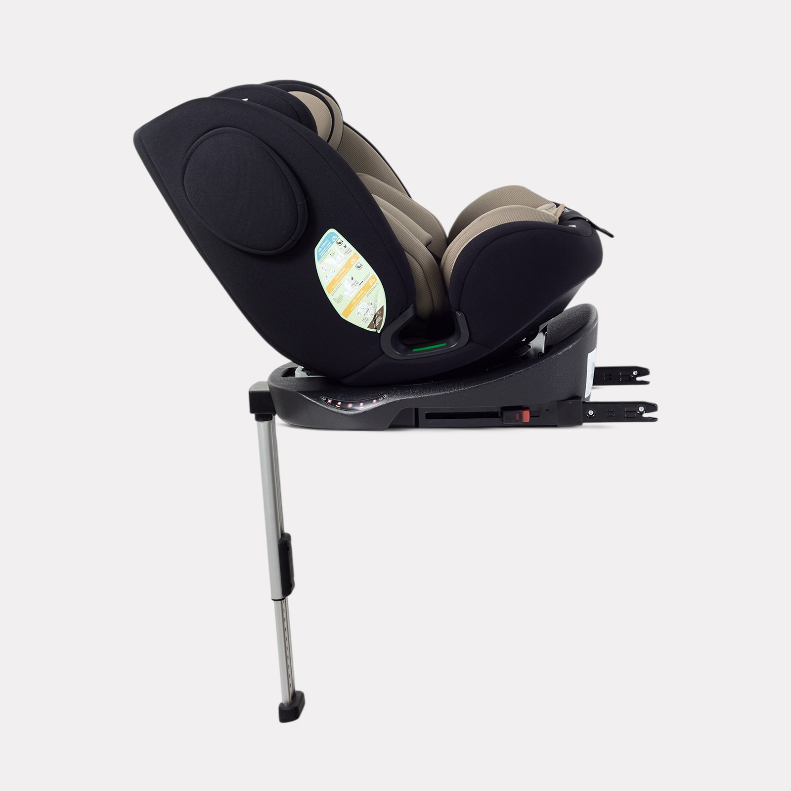 Автокресло Rant Basic Dynamic Isofix 0+/1/2/3 (0-36 кг) коричневый - фото 6
