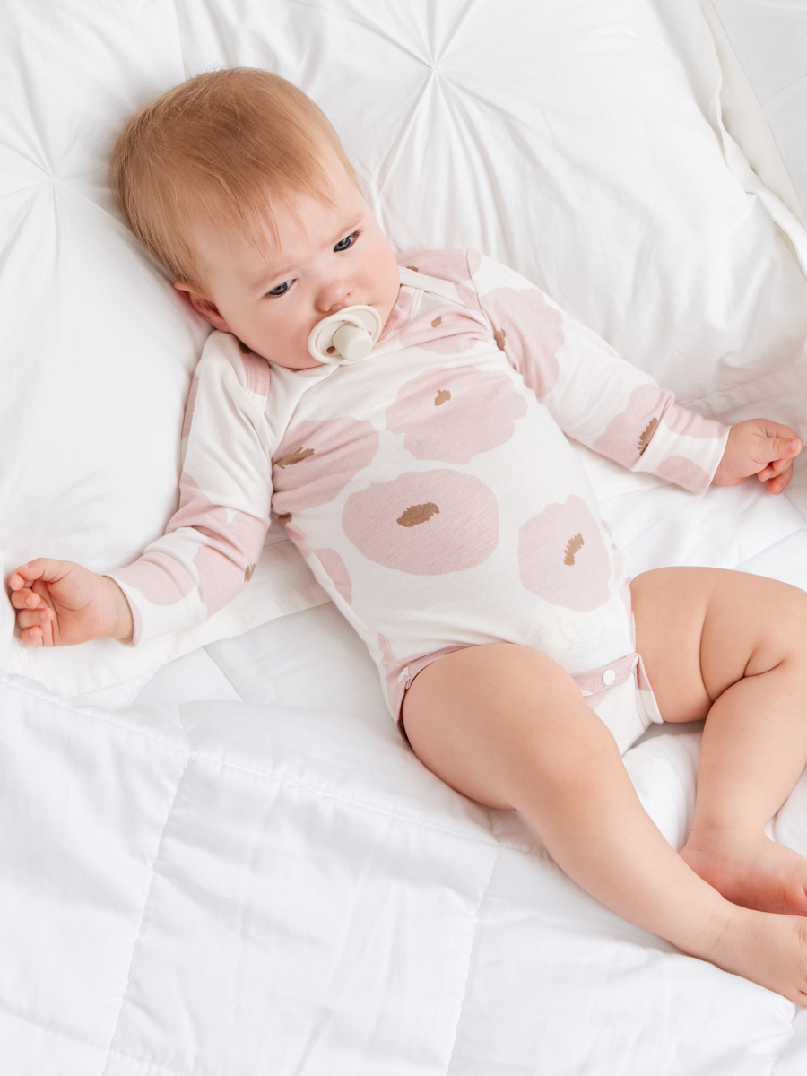Боди 2 шт Happy Baby 90096_beige-flowers - фото 16