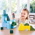 Изображение товара Игрушка Hape кубики Пшеничное поле с кипарисами