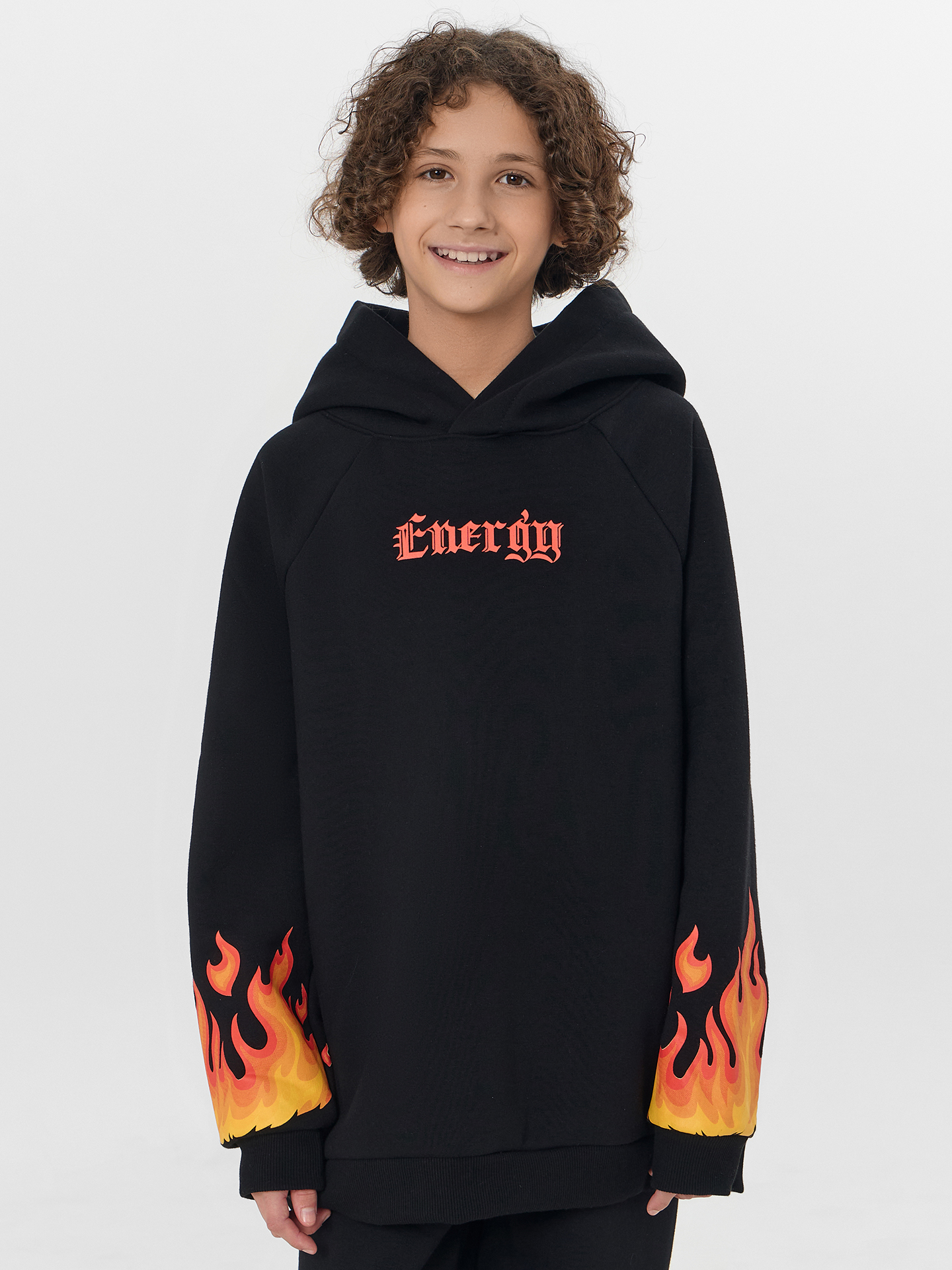 Худи и брюки Mark Formelle (Марк Формэль) 393336/черный +печать - фото 3