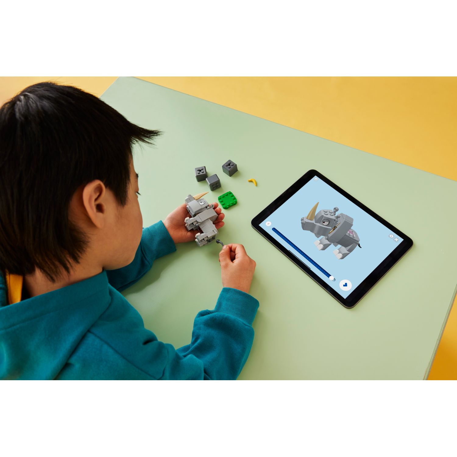 Конструктор LEGO Super Mario Rambi the Rhino 106 дет. - фото 7