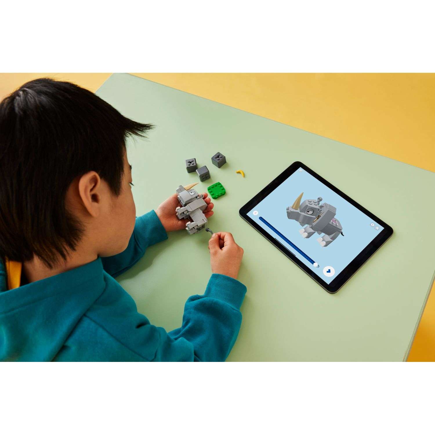 Конструктор LEGO Super Mario Rambi the Rhino 106 дет. - фото 7
