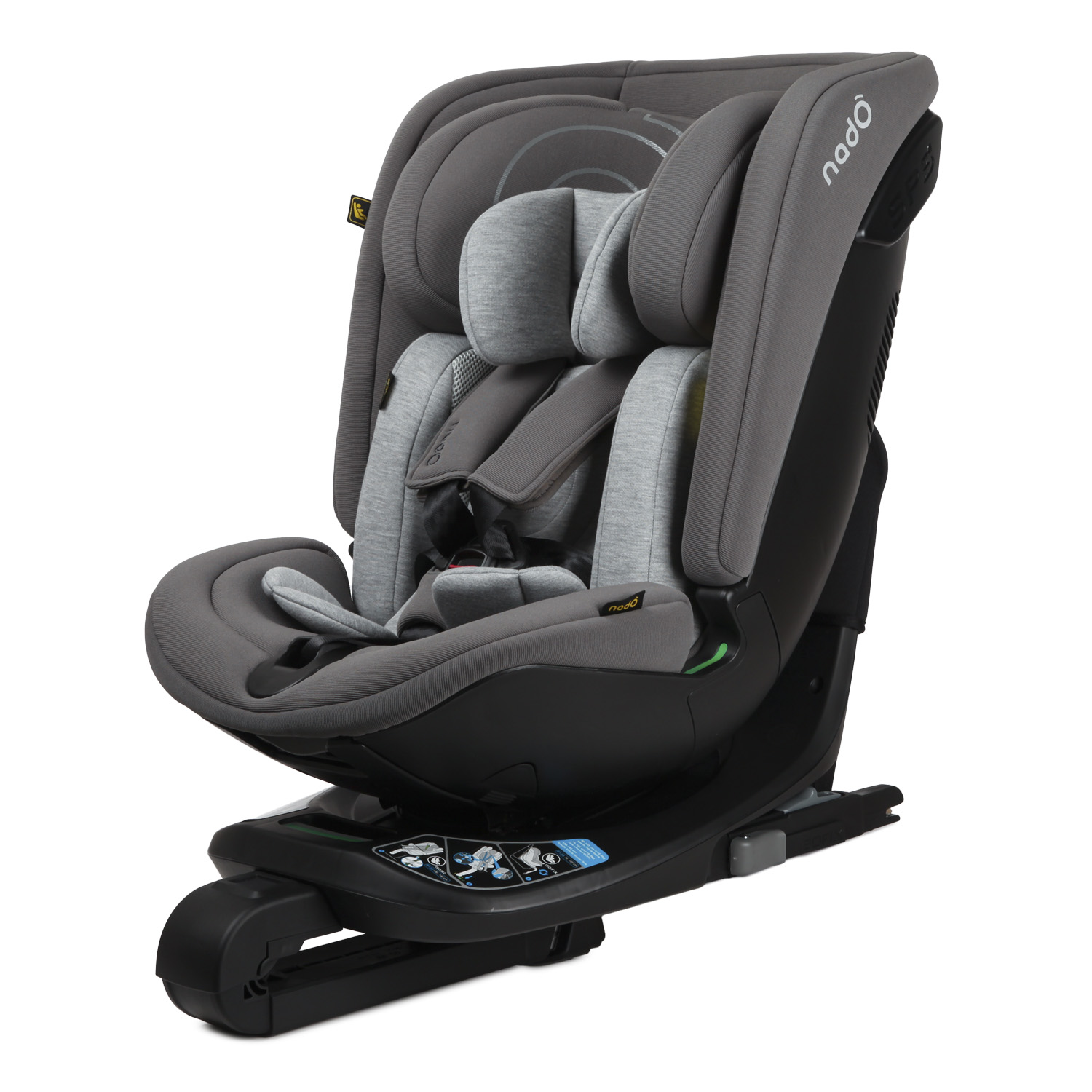 Автокресло nado Coconut ash Isofix 0+/1/2/3 (0-36 кг) - фото 10