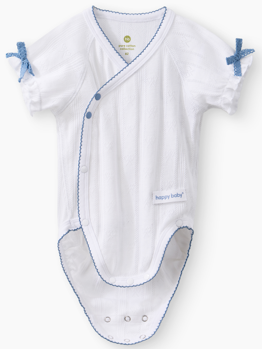Боди 2 шт Happy Baby 90154-0_blue-flowers - фото 14