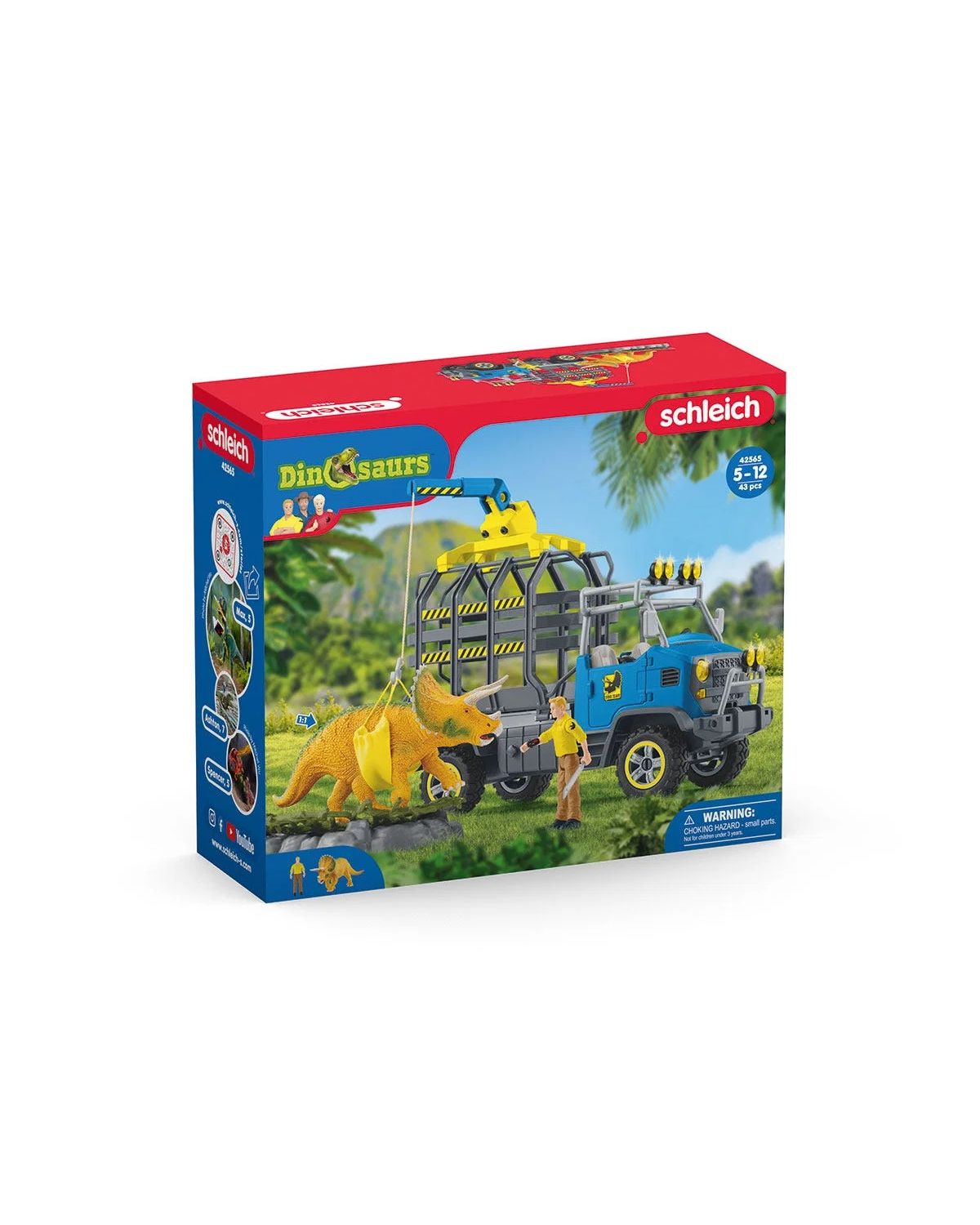 Игровой набор SCHLEICH Dino Transport Mission - фото 7