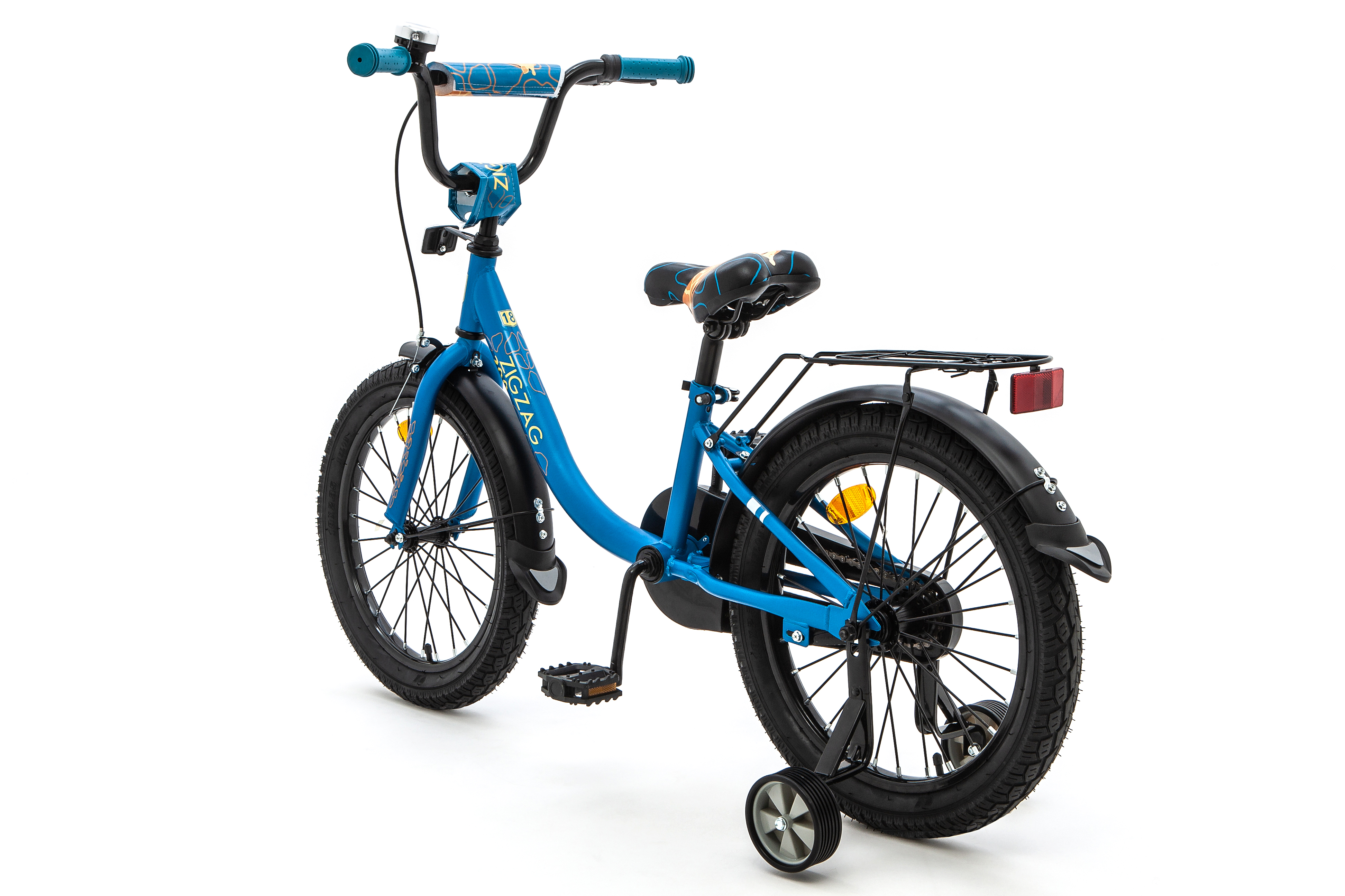 Двухколесный велосипед ZigZag 18 дюймов - фото 4