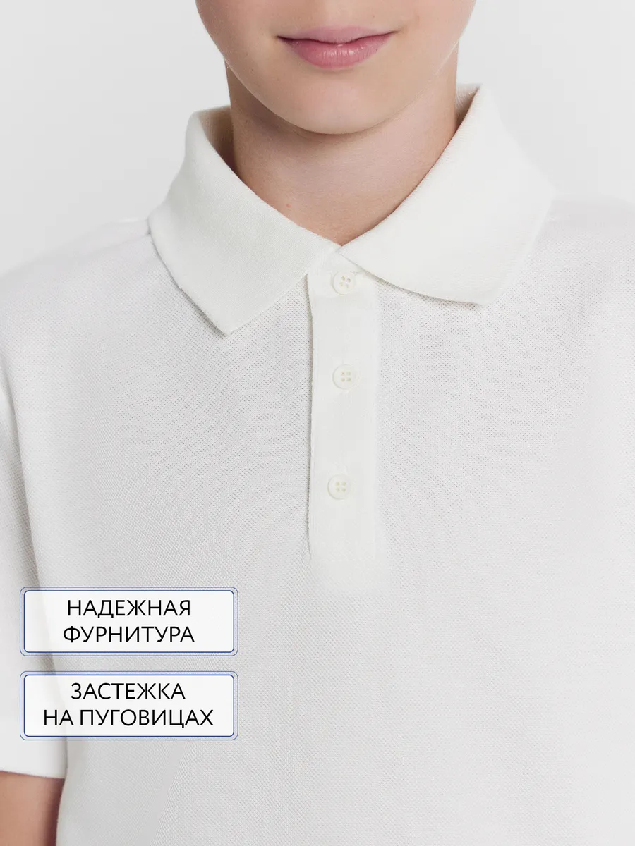 Поло 2 шт Mark Formelle (Марк Формэль) 113430-2/ белый - фото 4
