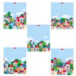 Тетрадь Hatber клетка 12 лист. в ассортименте