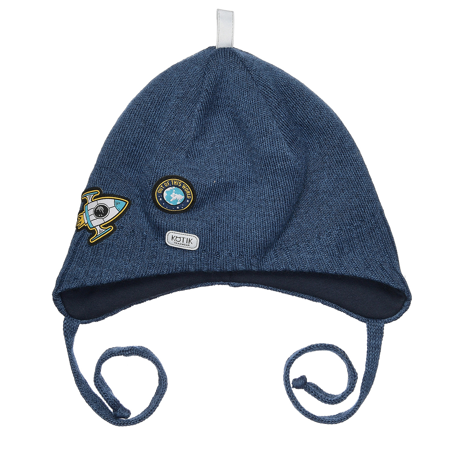 Шапка Kotik 90178_синий - фото 2