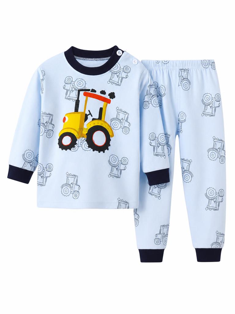 Пижама Bambooland Pajamas_tractor - фото 1