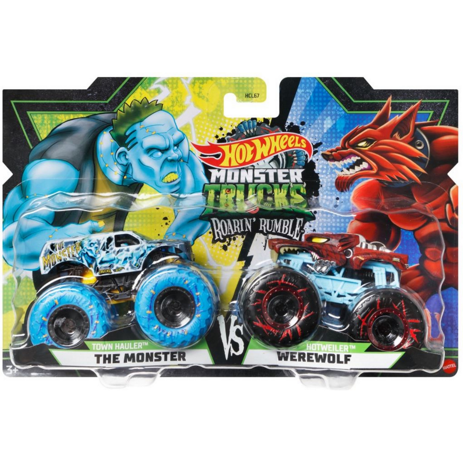 Набор машинок Hot Wheels Монстр-трак Драка банд 2шт в ассортименте HCL67 HCL67 - фото 22