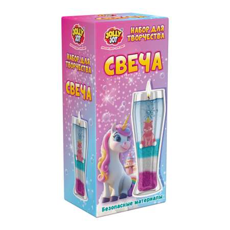 Набор JOLLY JOT единорог свеча