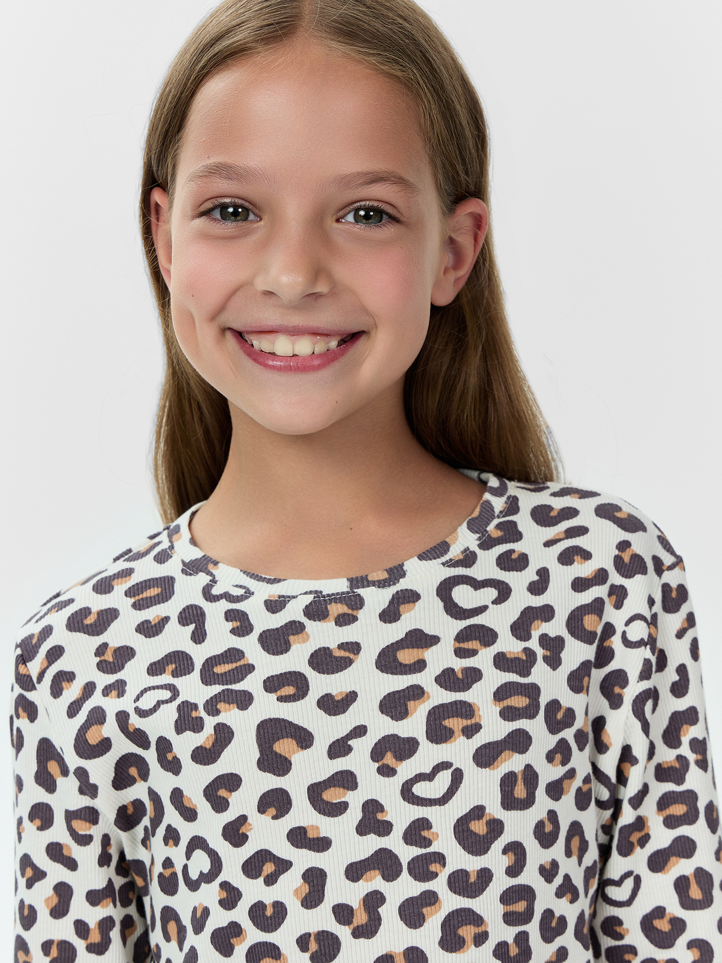 Сорочка ночная Mark Formelle (Марк Формэль) 577726/леопардовые сердечки на молоке - фото 6