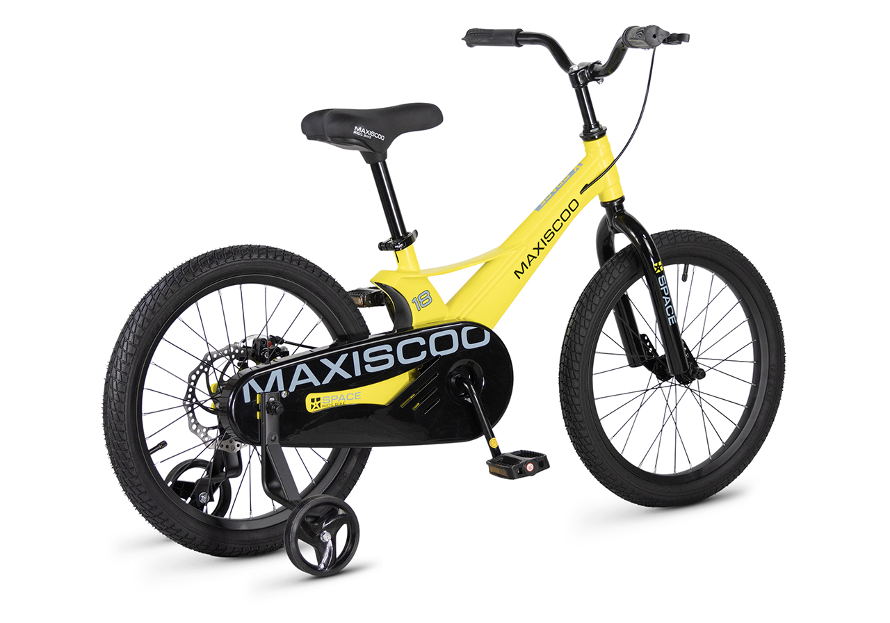 Двухколесный велосипед Maxiscoo 18 дюймов - фото 3