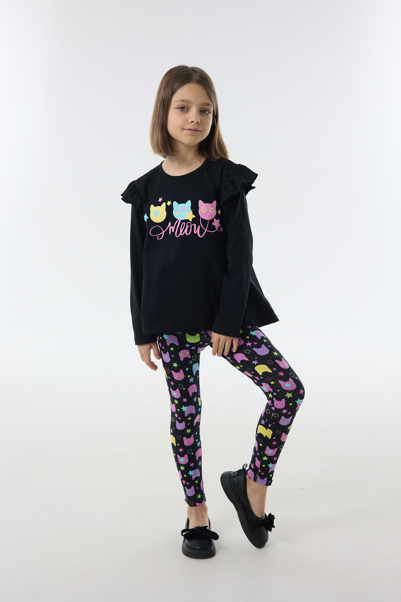 Костюм YAXX 021--Костюм киска/черный (К+Л) - фото 6