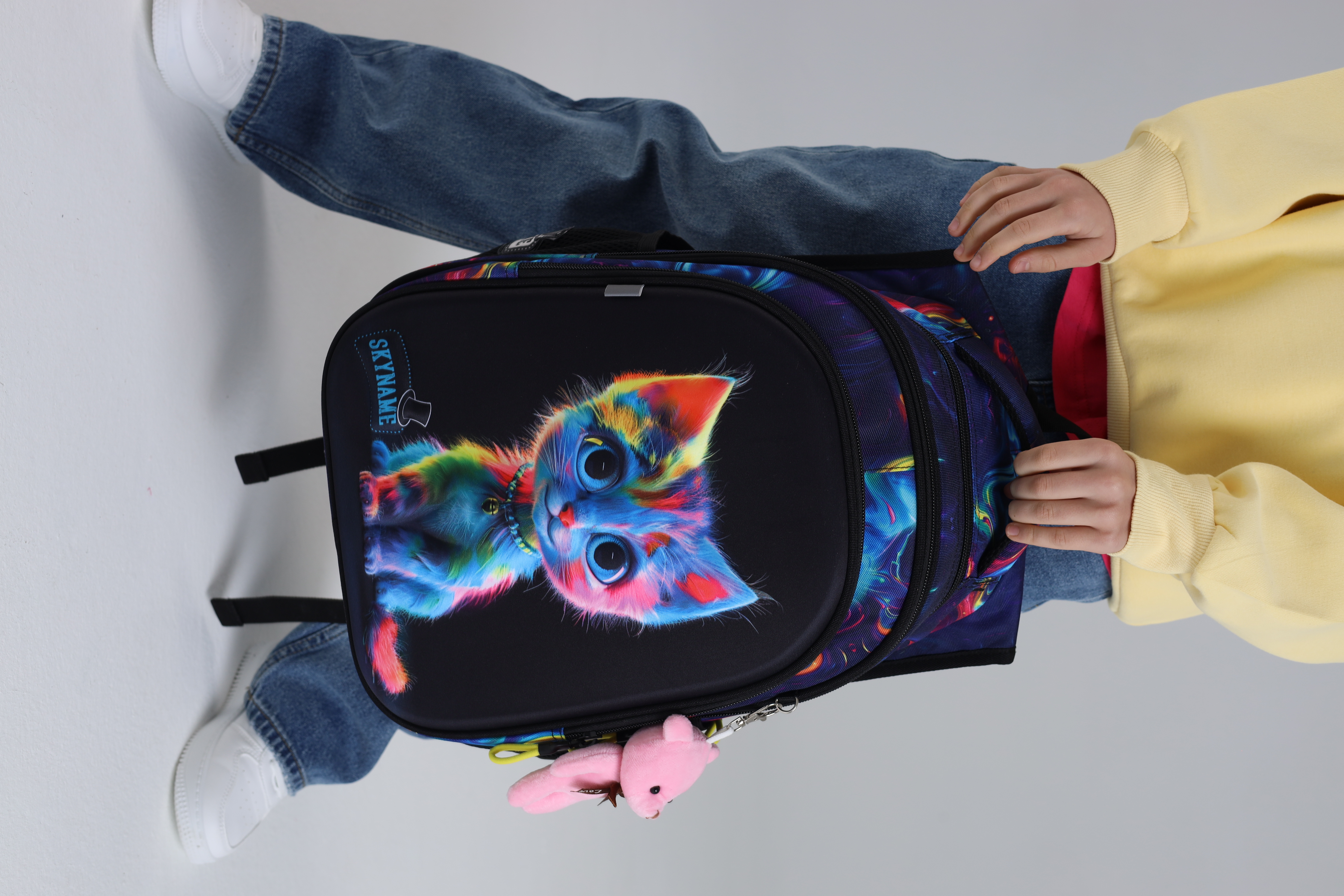 Рюкзак SkyName 1-4 класс, набор 4 в 1 - фото 3