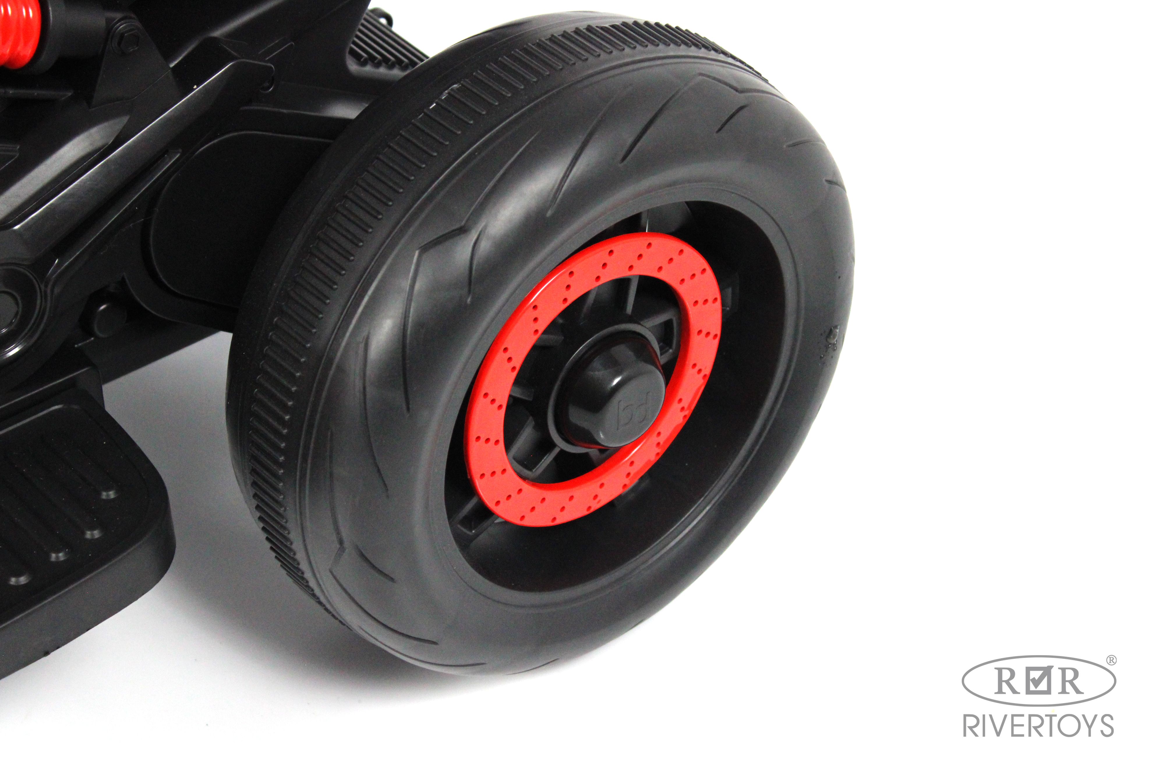 Электромобиль RIVERTOYS K002PX-RED - фото 7