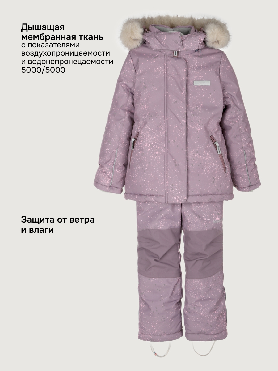 Костюм NIKASTYLE 7з4025 орхидея/розовый - фото 3