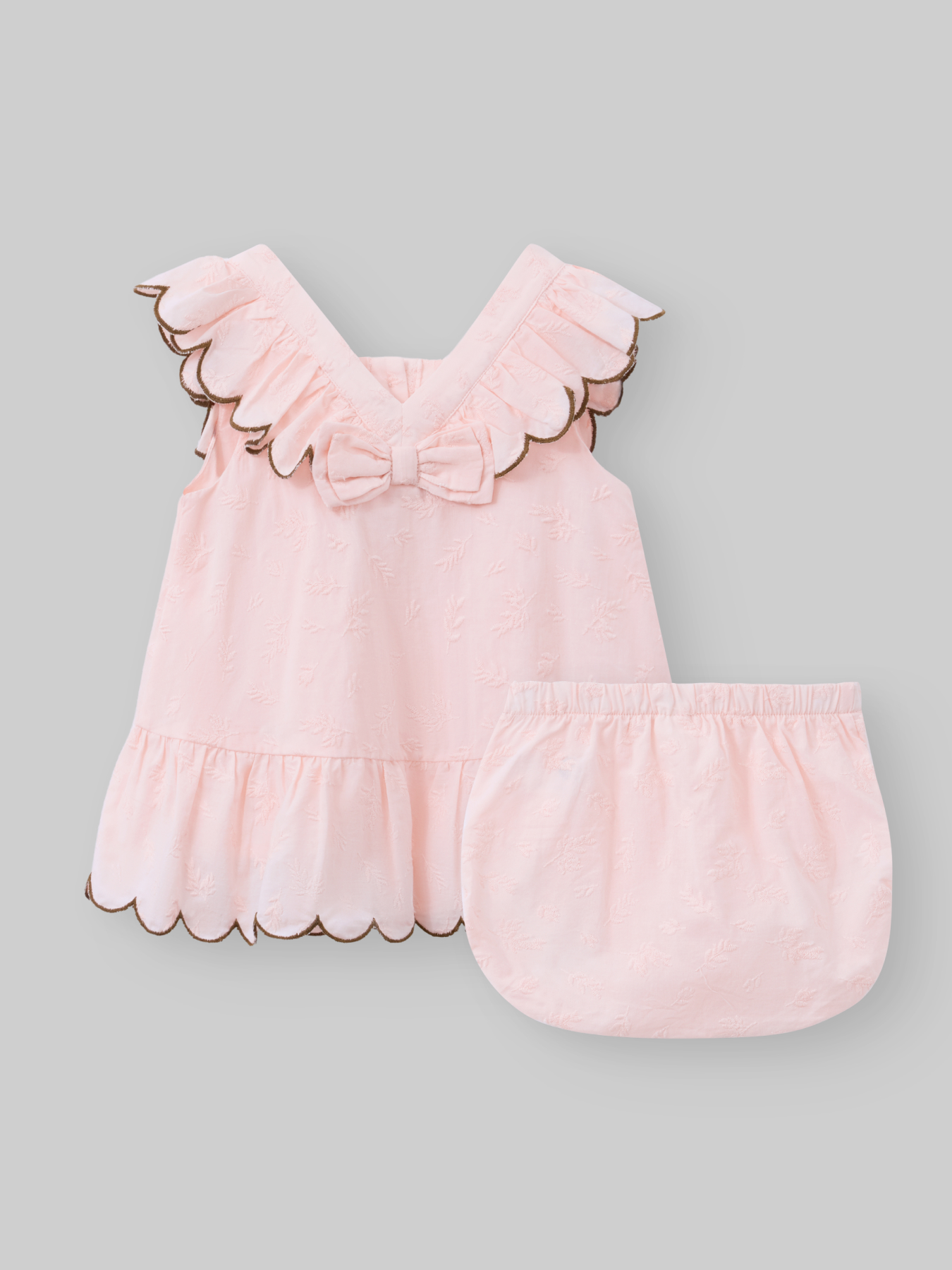 Платье и трусы Happy Baby 88678-0_pink - фото 4