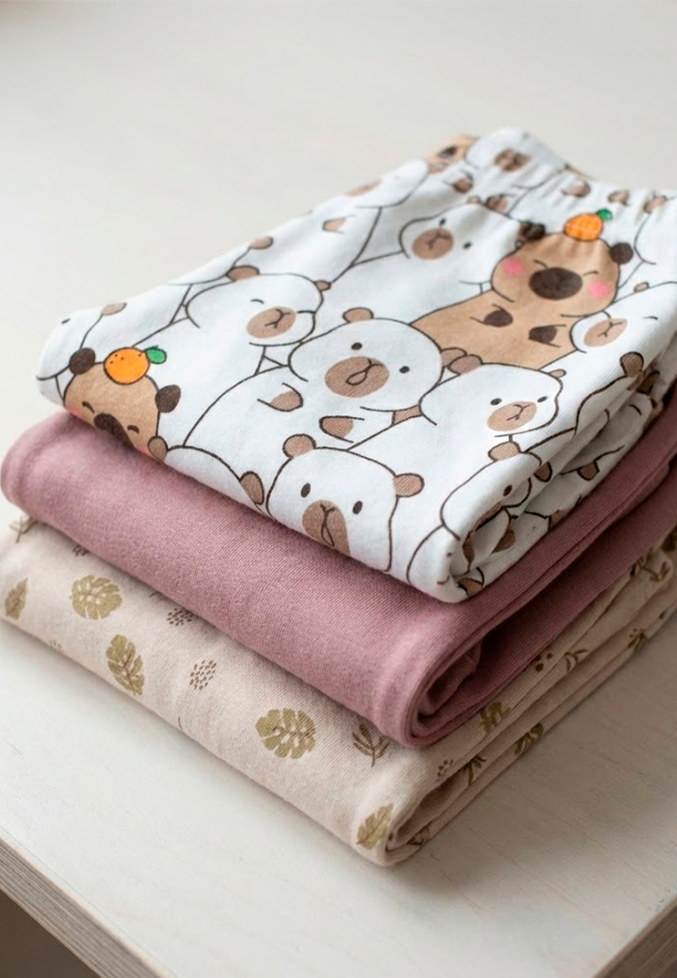 Ползунки 3 шт YOULALA 0553206002 - фото 2