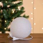 Светильник BABY STYLE подвесной Шар белый LED EVA от сети