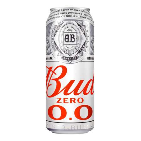 Напиток пивной безалкогольный Bud 0.45л ж/б