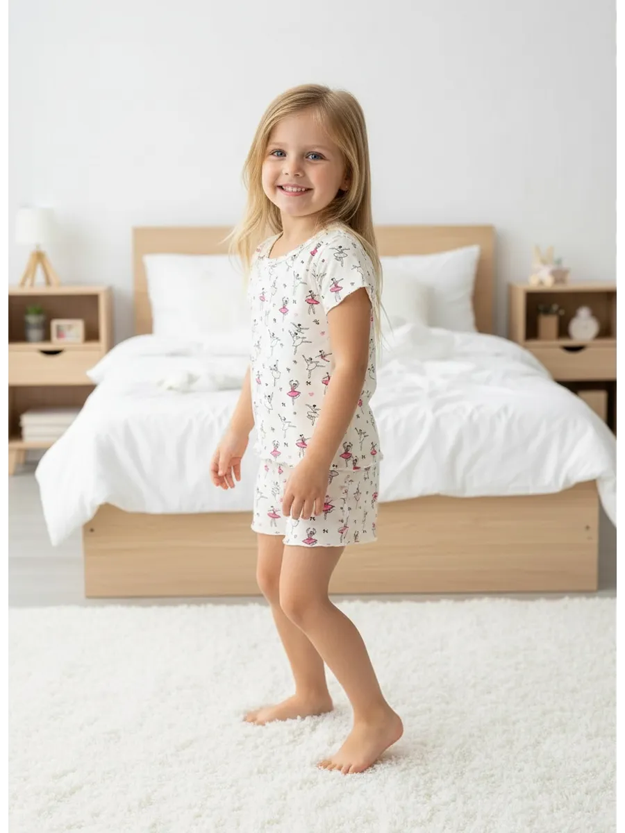 Пижама Linas baby 1641-11 Белый - фото 3