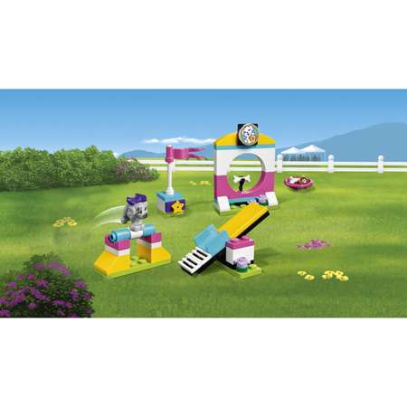 Конструктор LEGO Friends Выставка щенков: Площадка блочный