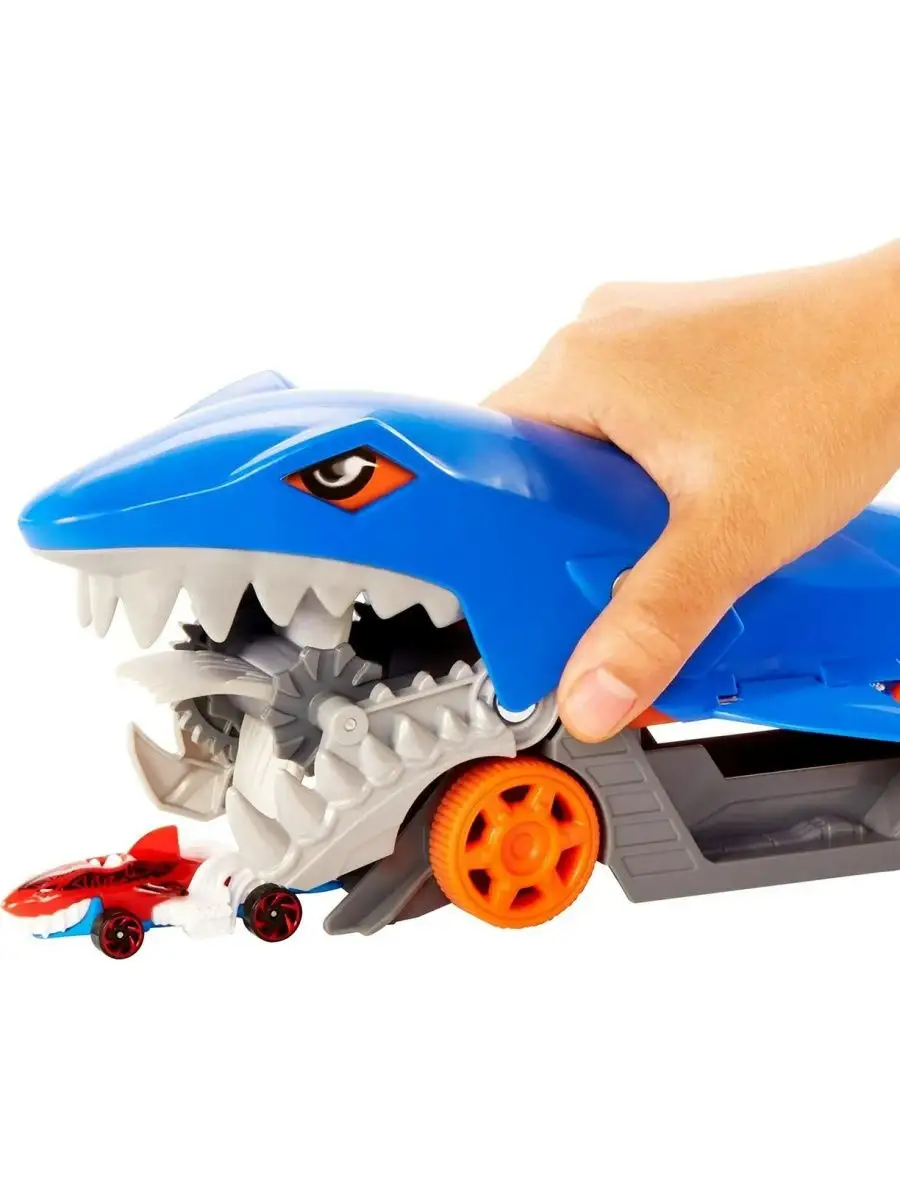 Гараж Hot Wheels Голодная акула с хранилищем 110205 - фото 5