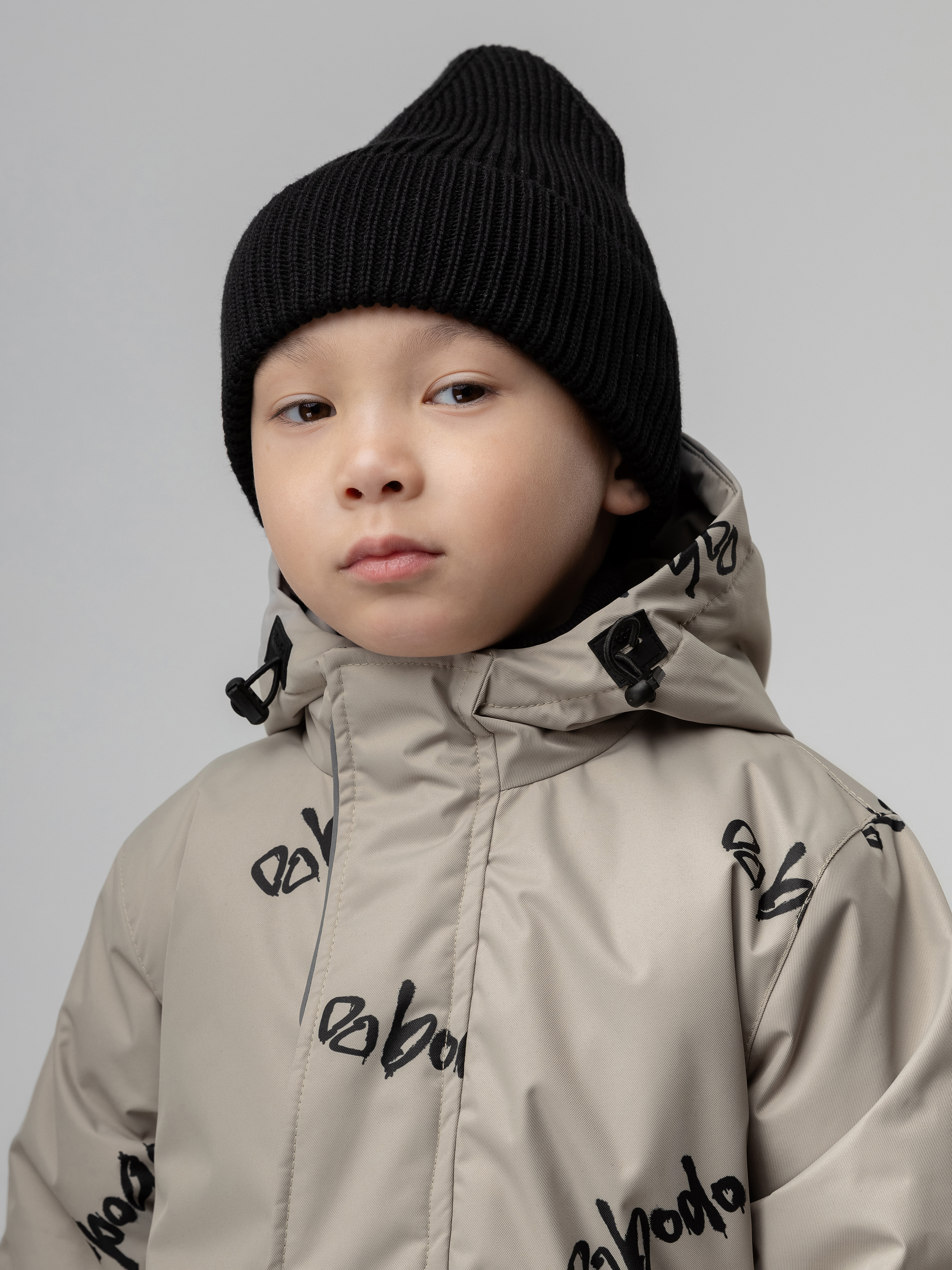 Комбинезон Bodo 35-9MU_бежевый (черный) - фото 7