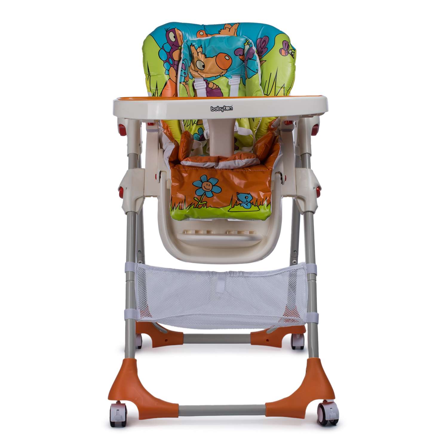 Стульчик для кормления Babyton Tasty Orange классический - фото 8