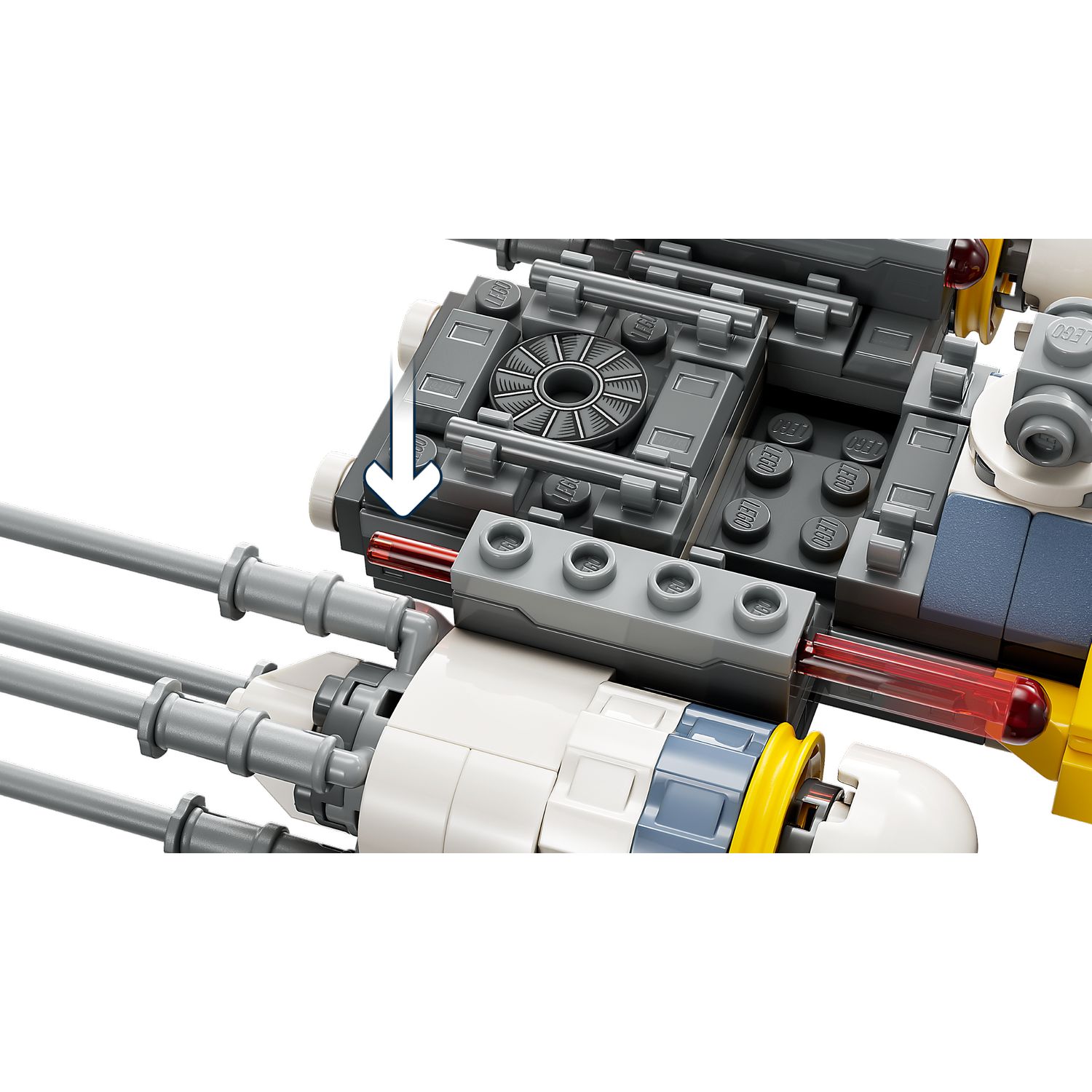 Конструктор LEGO Star Wars Yavin Rebel Base блочный - фото 8