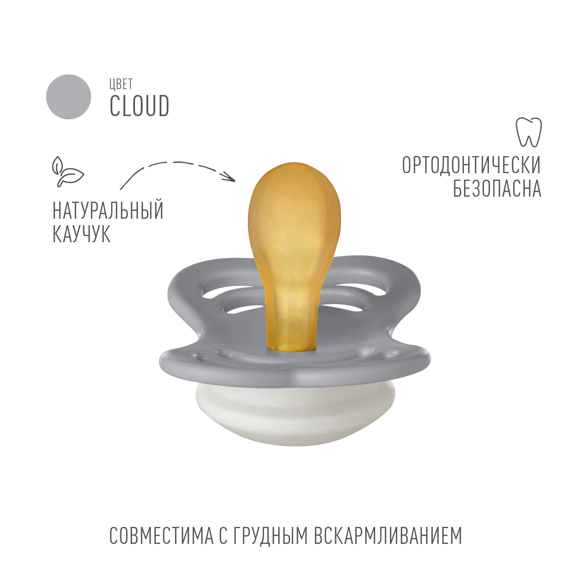 Пустышка BIBS от 0 мес. - фото 3