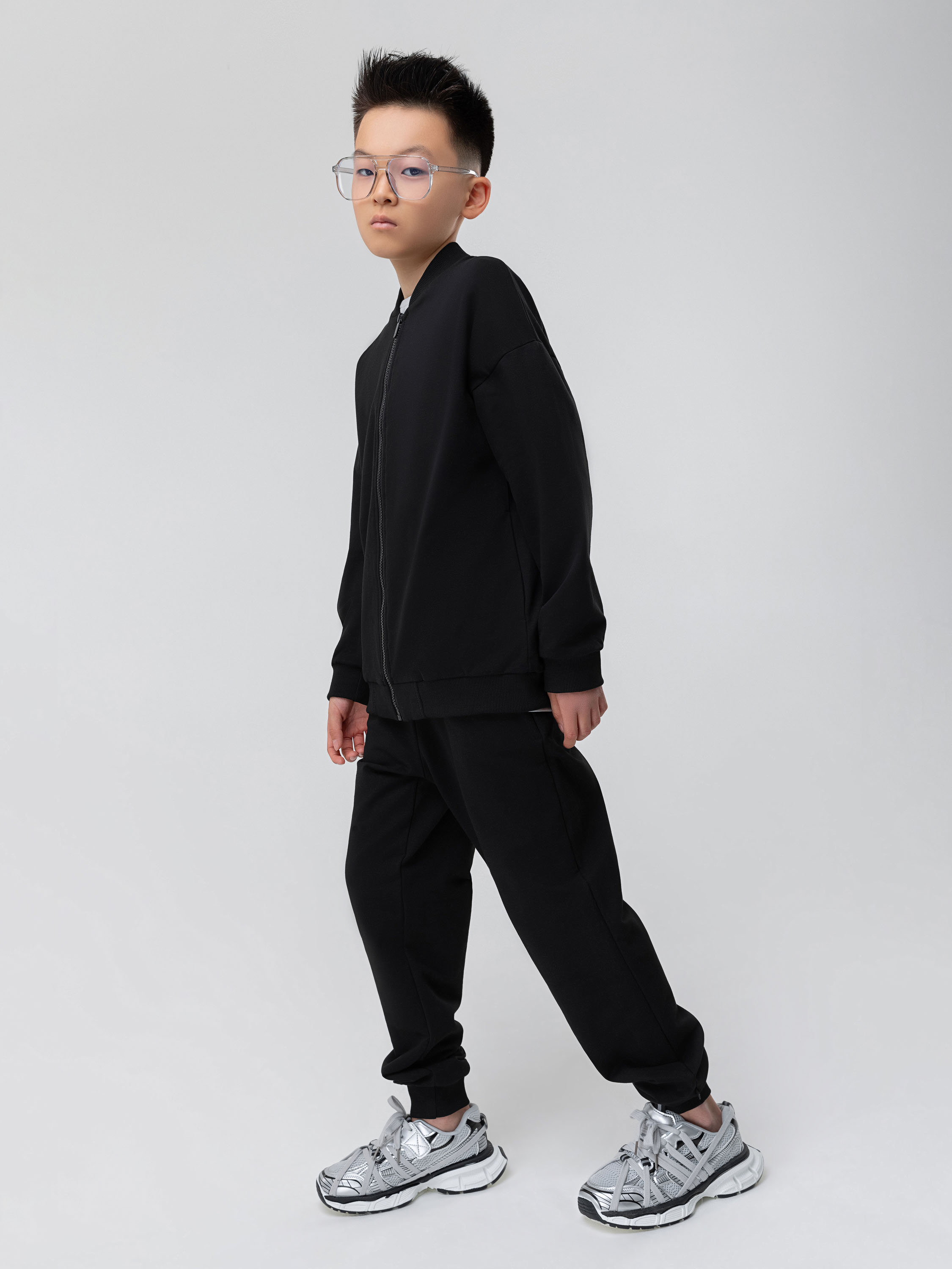 Костюм спортивный Bodo 46-155MU_черный - фото 5