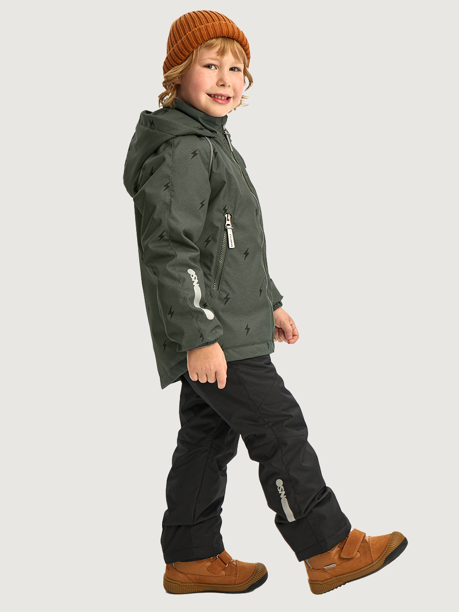 Куртка и полукомбинезон NIKASTYLE 7м0926 хаки/черный - фото 4