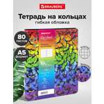 Общая тетрадь Brauberg клетка 80 лист.