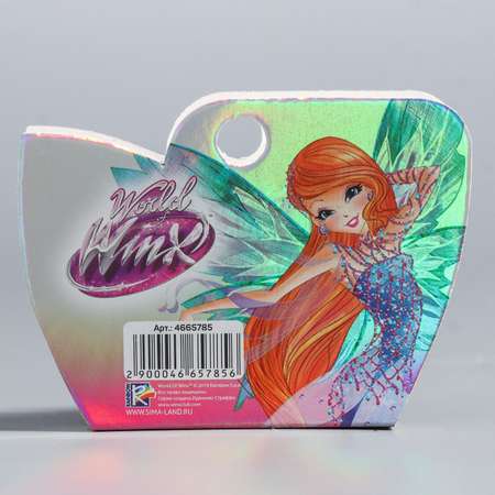 Бант для волос WINX с синими элементами 5 сантиметров 2 шт Winx