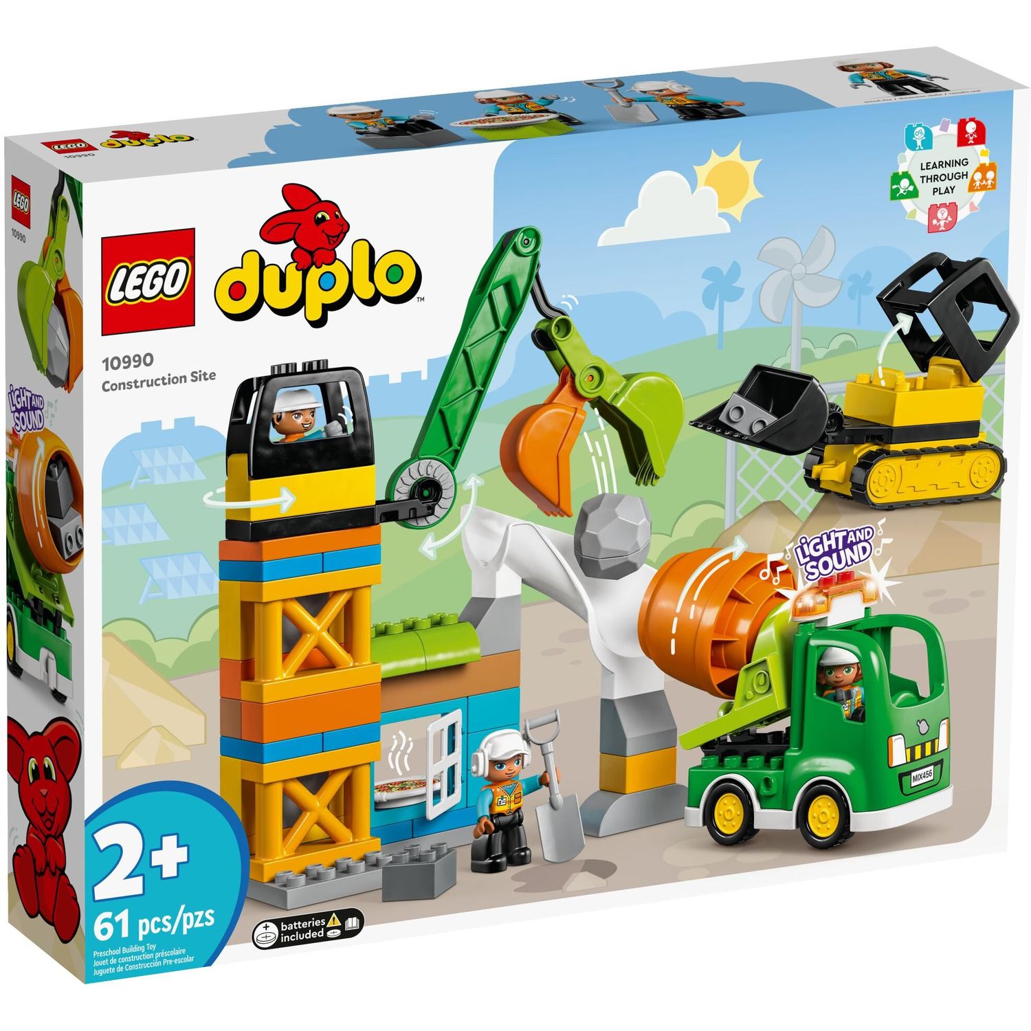 Конструктор LEGO DUPLO Строительная площадка - фото 2