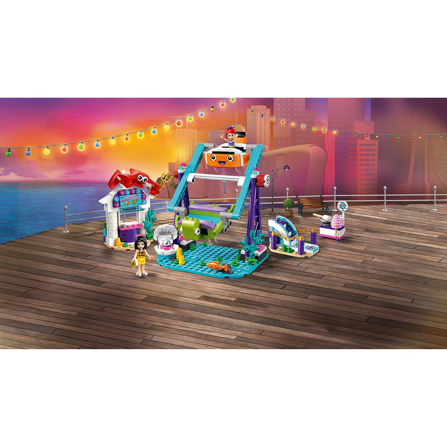 Конструктор LEGO Friends Подводная карусель блочный - фото 7