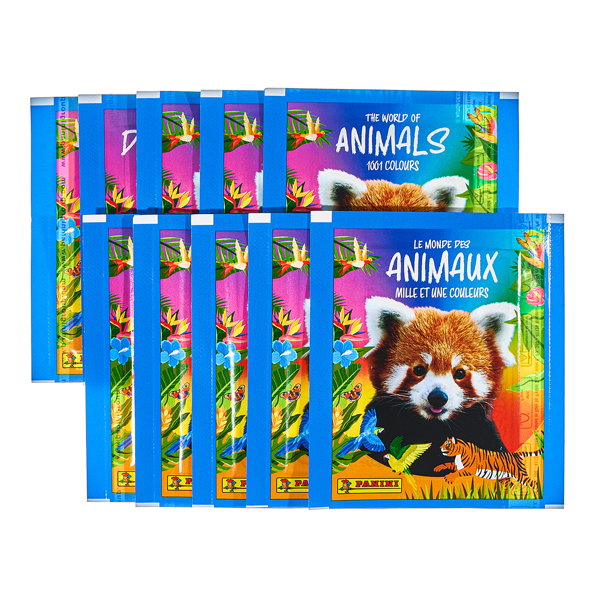 Наклейки Panini Animali Мир Животных 10 шт. - фото 4