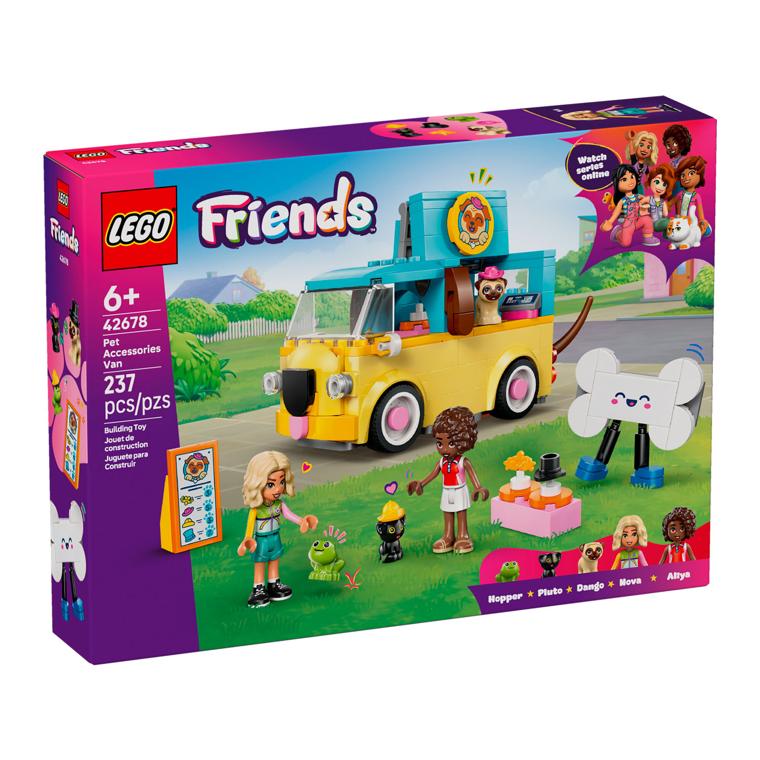 Конструктор LEGO Friends Фургон 237 дет. - фото 2