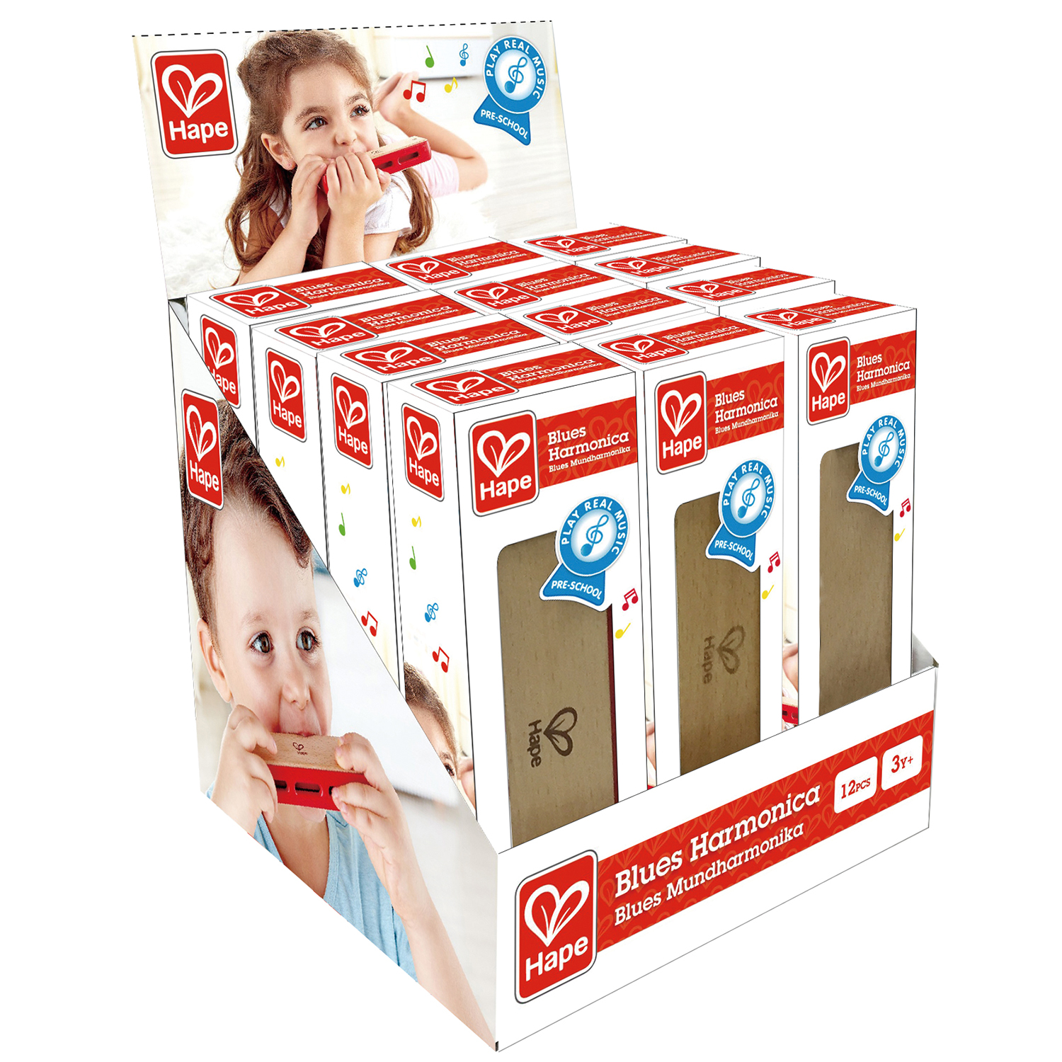 Игрушка музыкальная Hape Буду музыкантом губная гармошка - фото 7