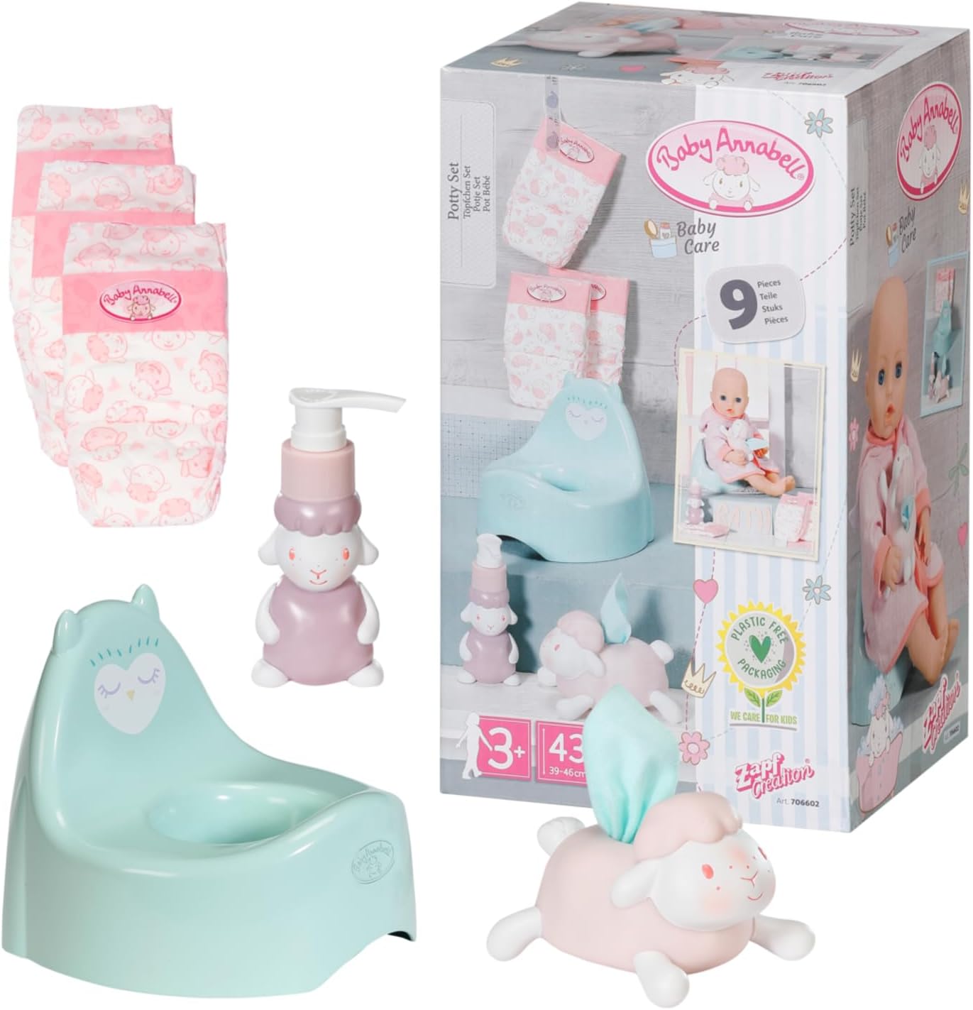 Аксессуар для кукол Baby Anabelle горшок 706602-116722 - фото 1